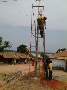 INSTALACION DE FAROLAS PROSOLIA